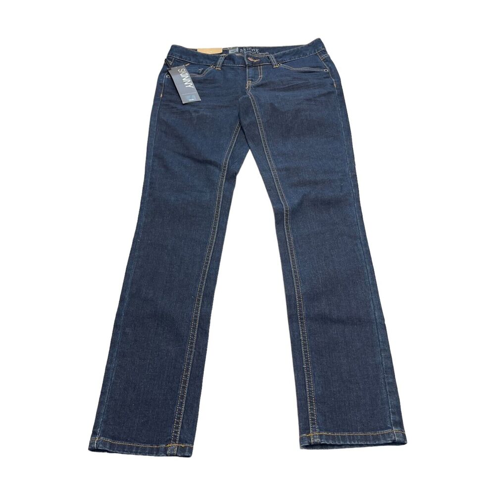 Mossimo Skinny Premium Denim Jeans Women 2S Dark Wash NWT Stretch - Picture 9 of 9